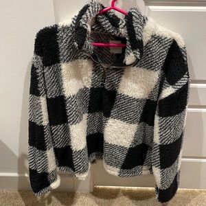 Fluffy Cropped Jacket